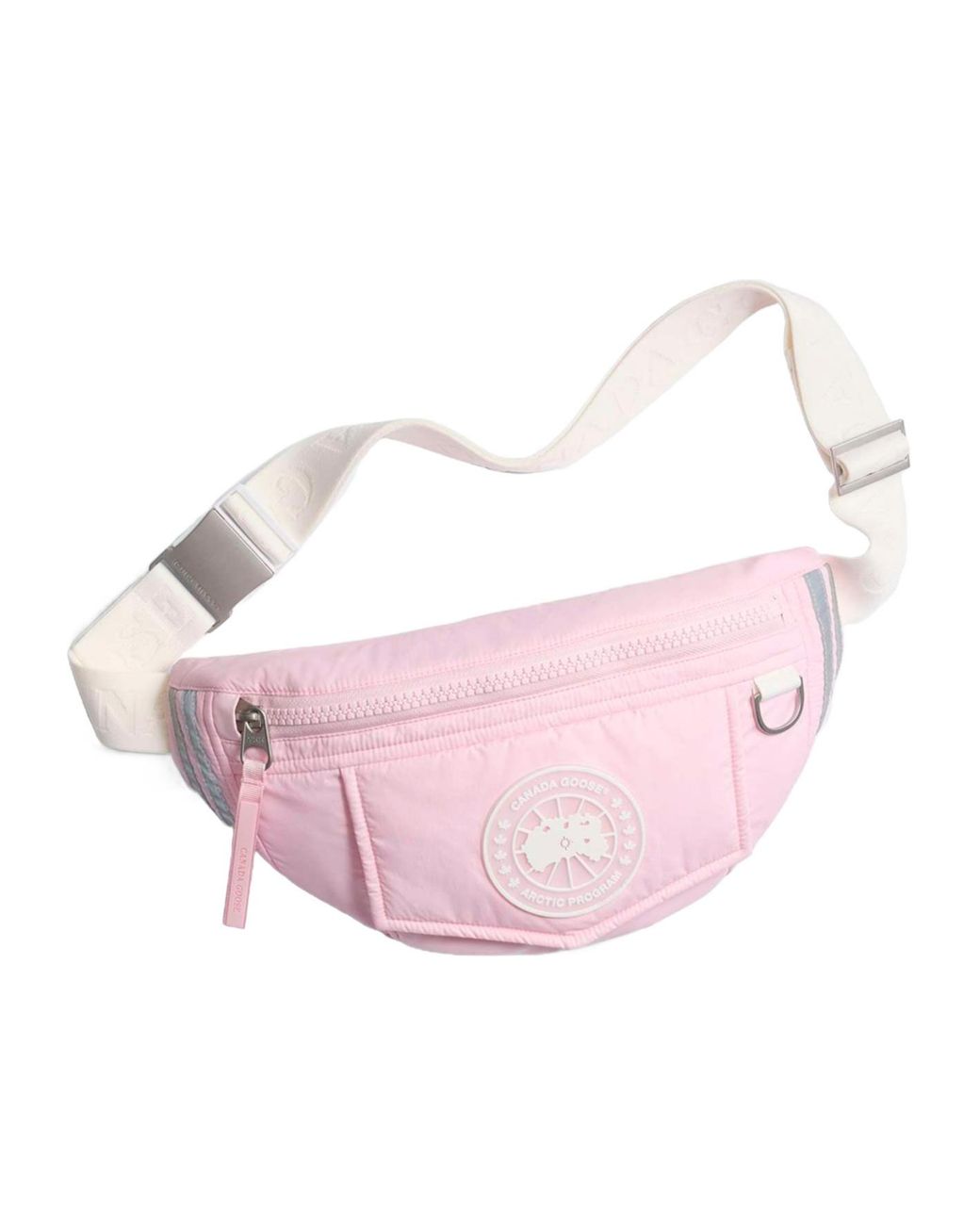 Canada Goose Pink Enduraluxe Logo-Patch Belt Bag for men