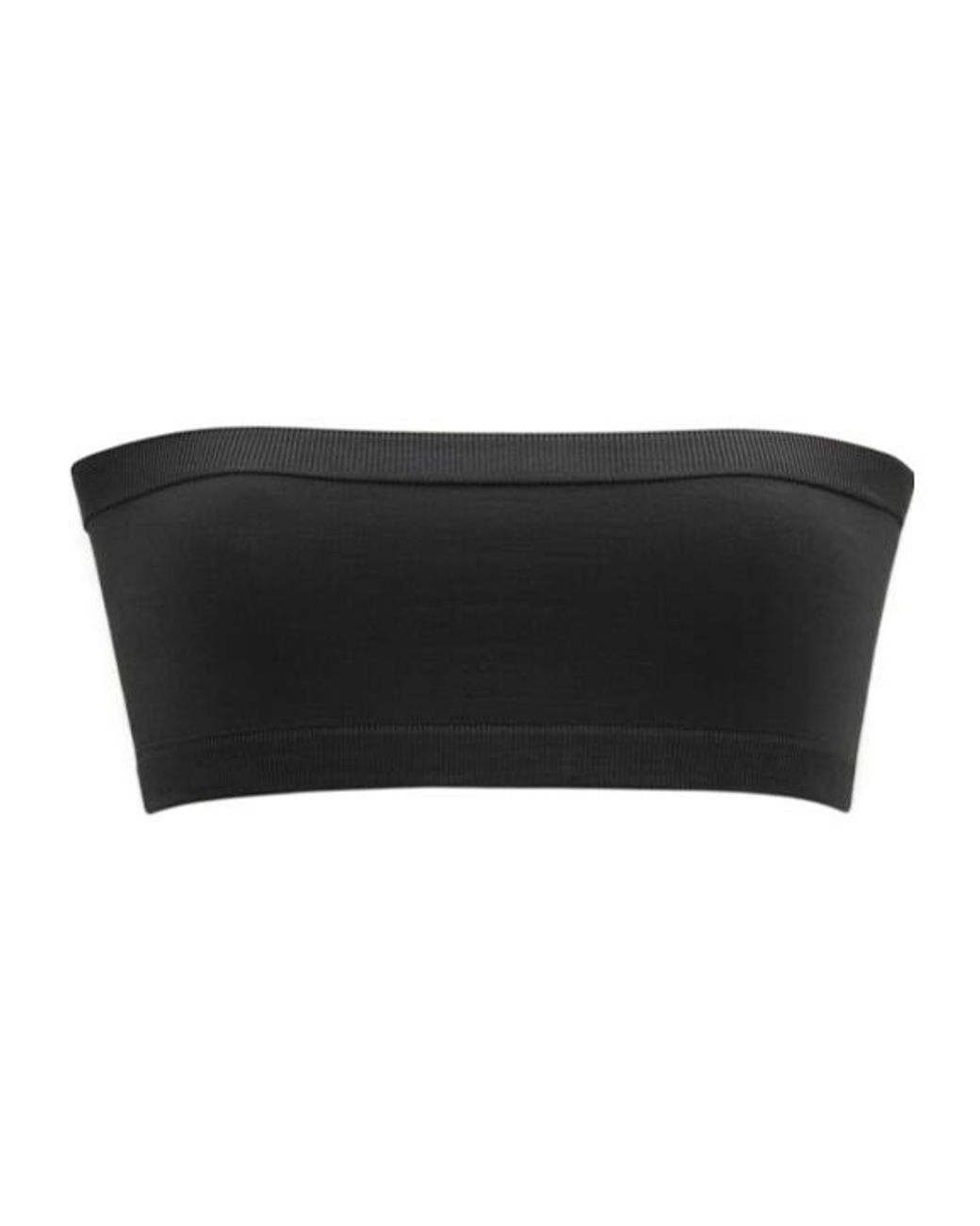 Saint Laurent Black Knitted Bandeau