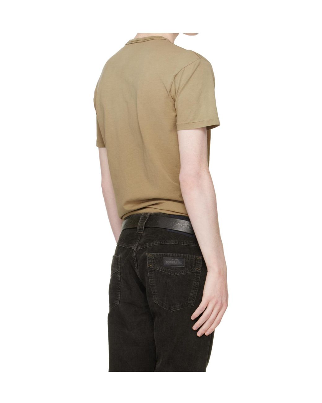 RRL Multicolor Ranch Logo Crew Neck T-Shirt for men