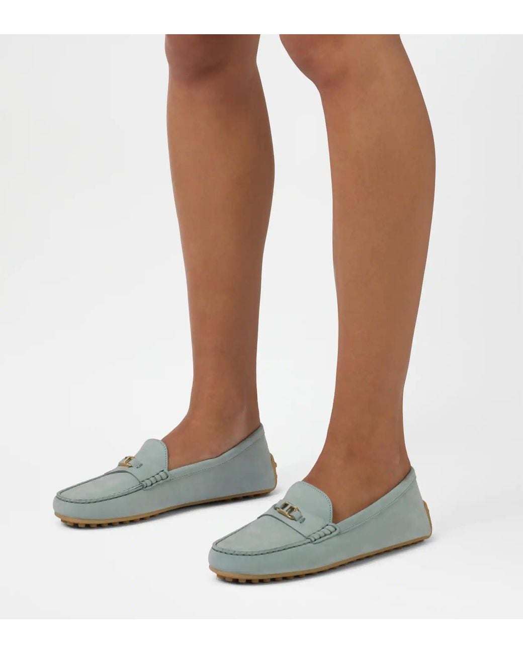 Tod's Blue City Gommino Loafers