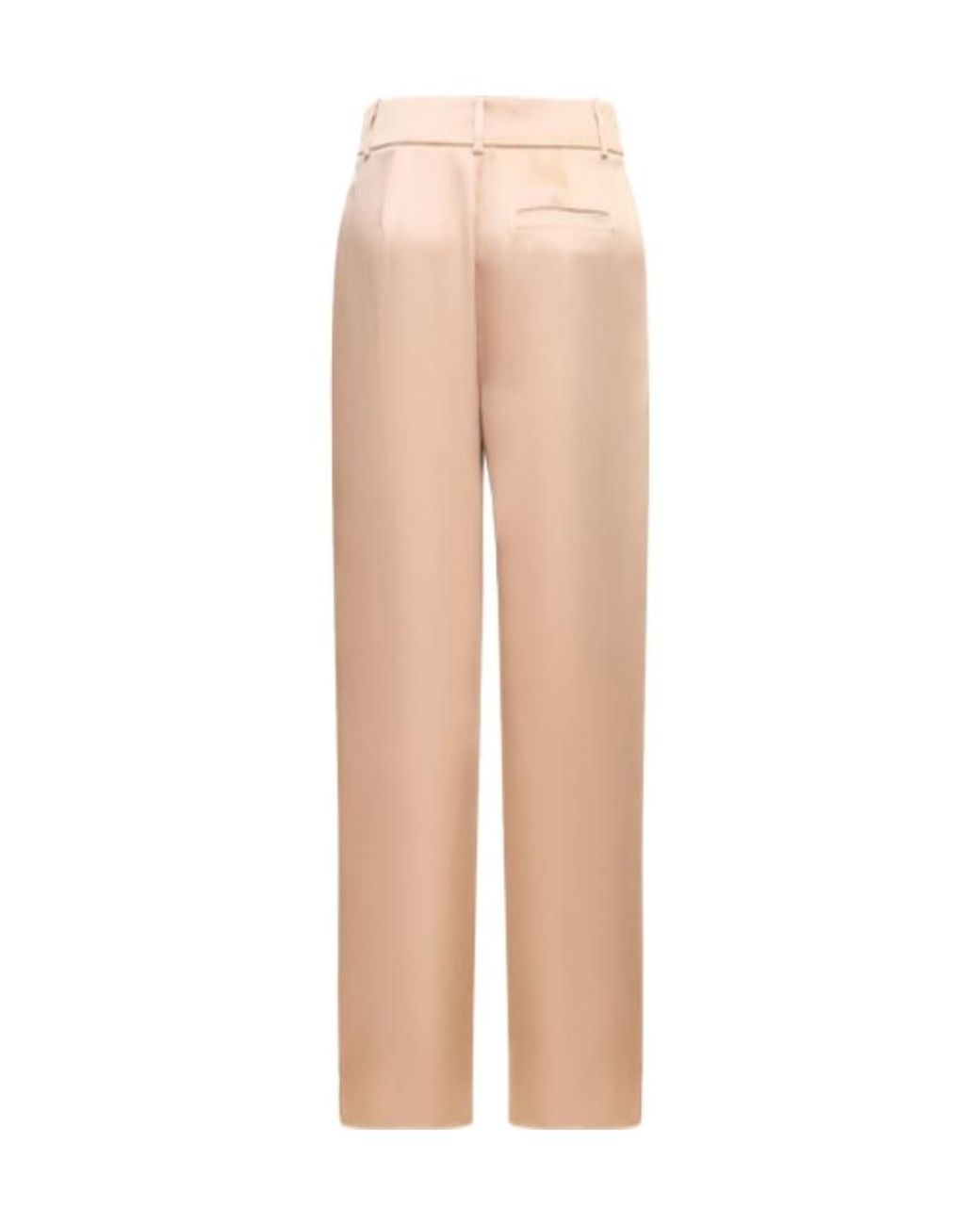 Giorgio Armani Natural Belt Loop Crease Casual Pants