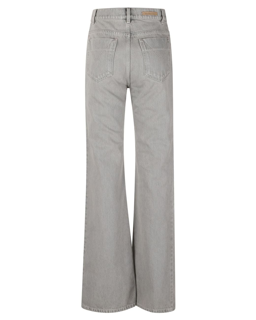 Max Mara Gray Flared Jeans