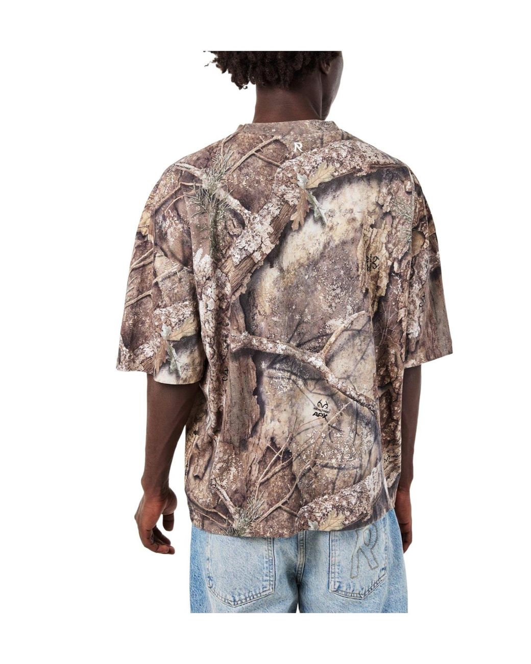 Represent Gray Oversized T-Shirt for men