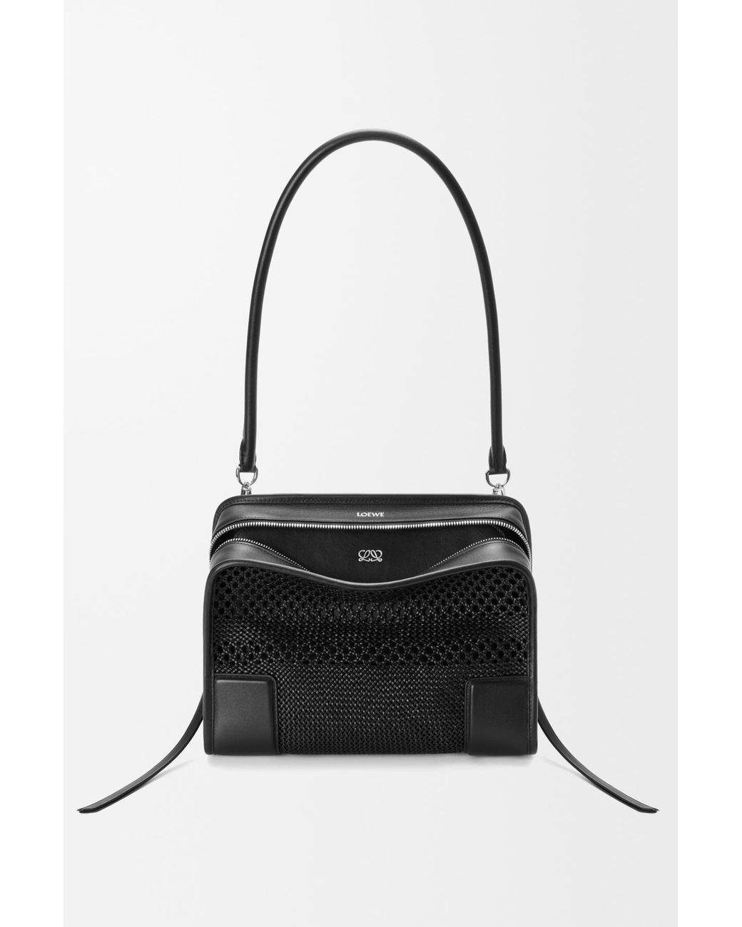 Loewe Black Medium Amazona Leather Tote Bag