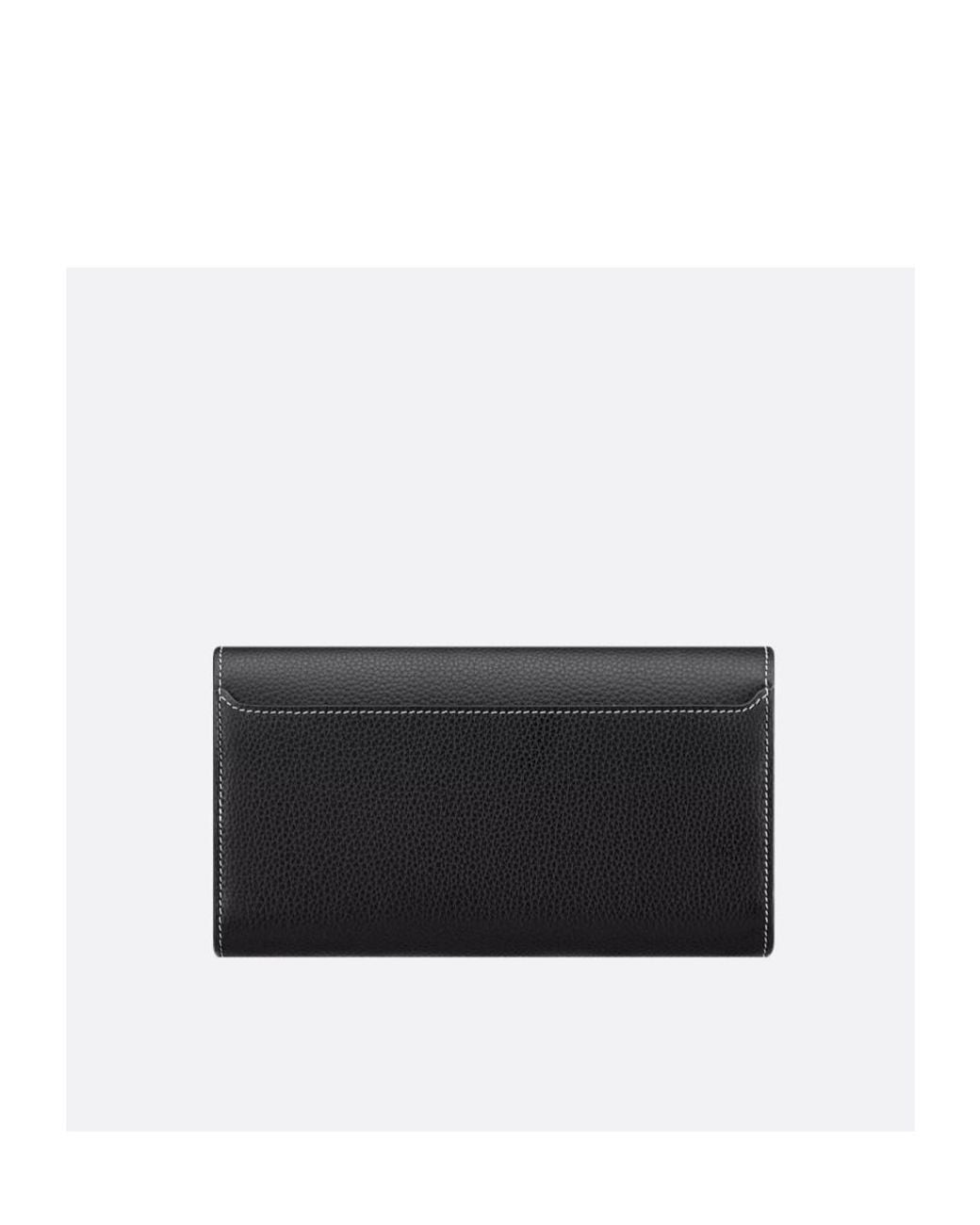 Dior Black Saddle Long Wallet for men