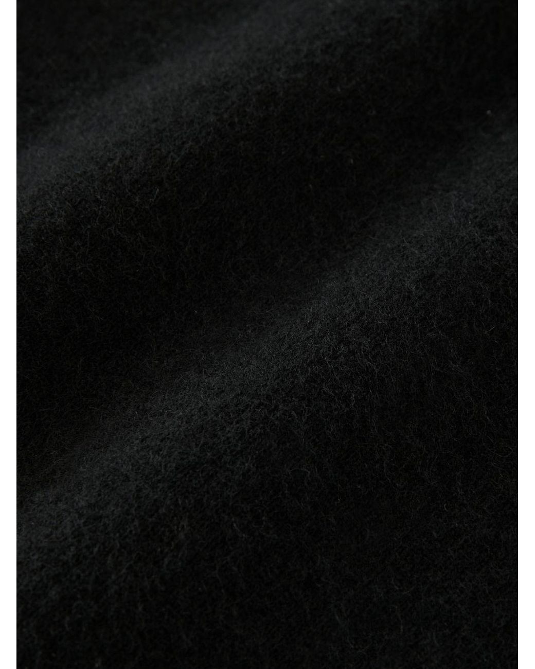 Studio Nicholson Black Crew-Neck Cardigan