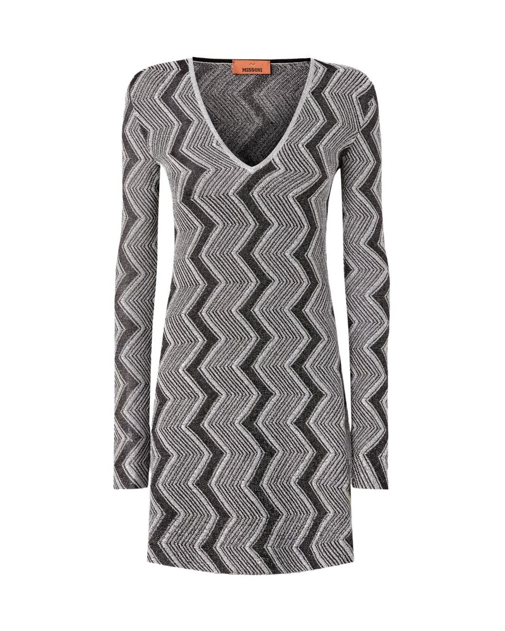 Missoni Gray Short Dresses