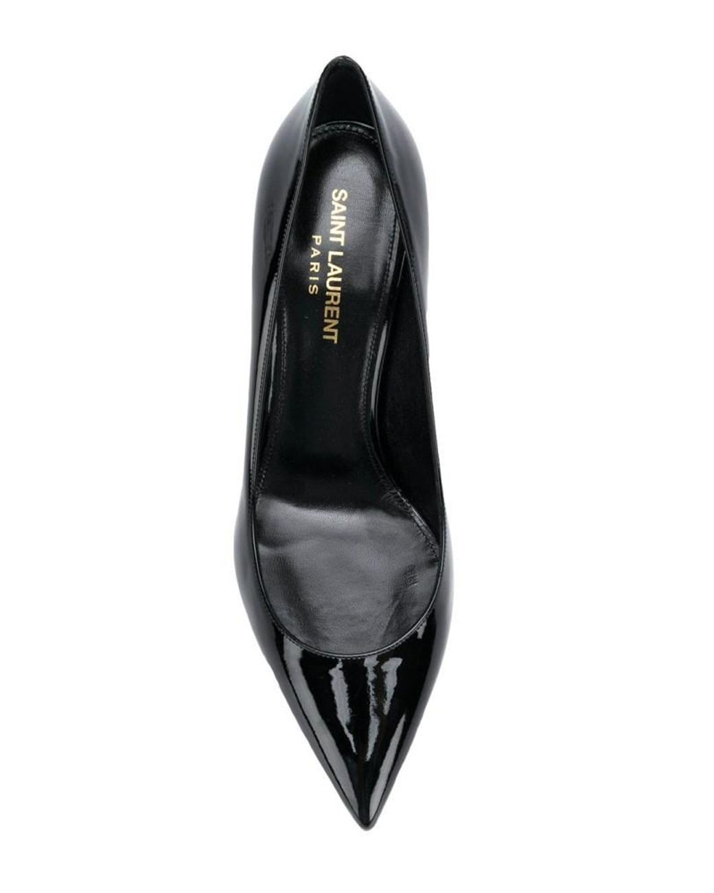 Saint Laurent Black Opyum Pointed Toe Pumps