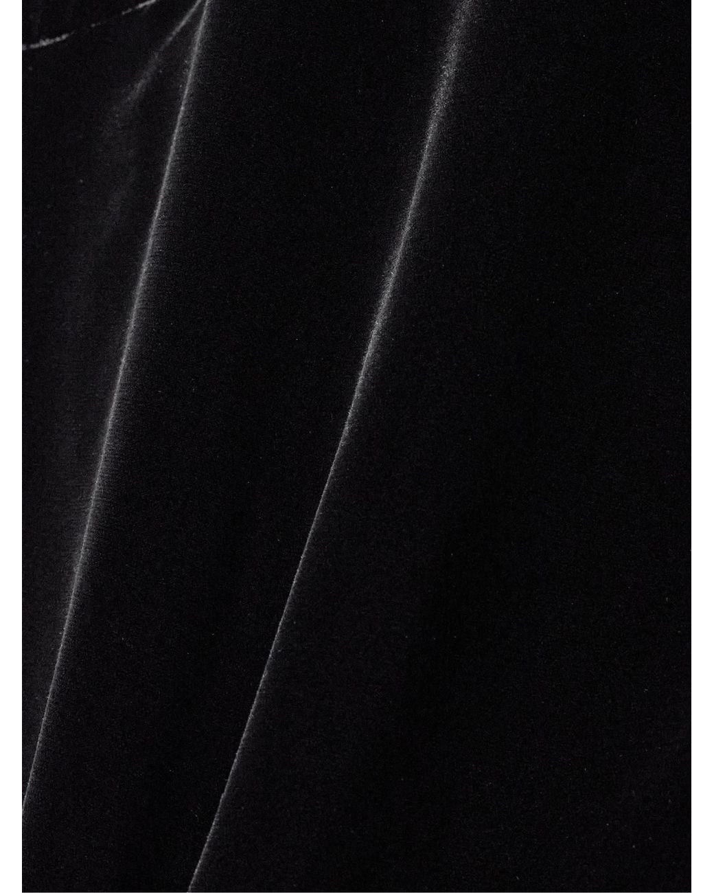 Dolce & Gabbana Black Velvet Gown