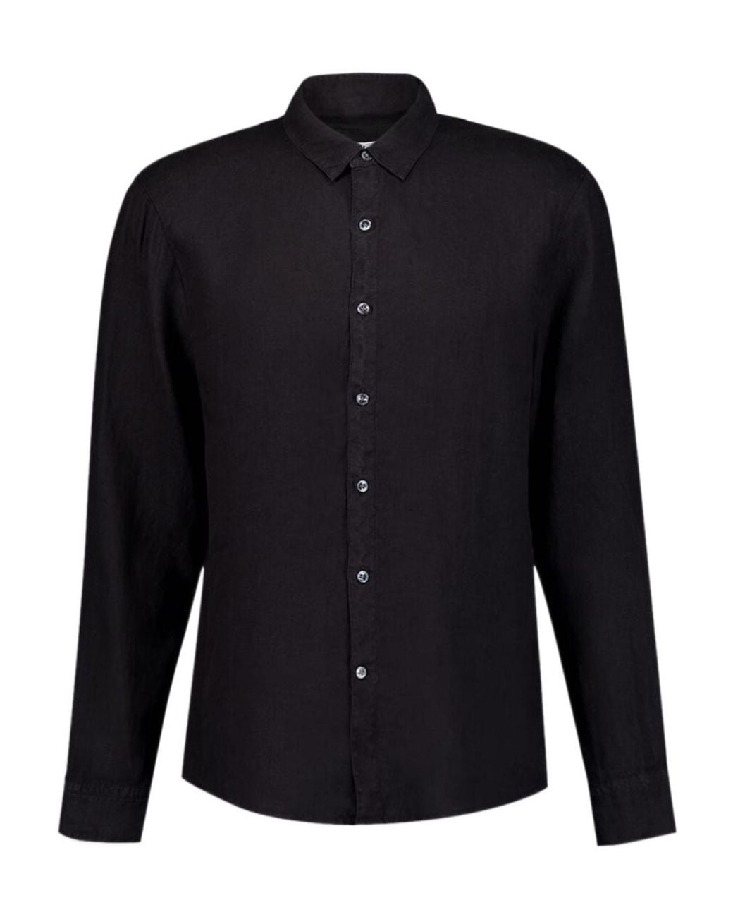 James Perse Blue Classic Long Sleeved Shirt for men