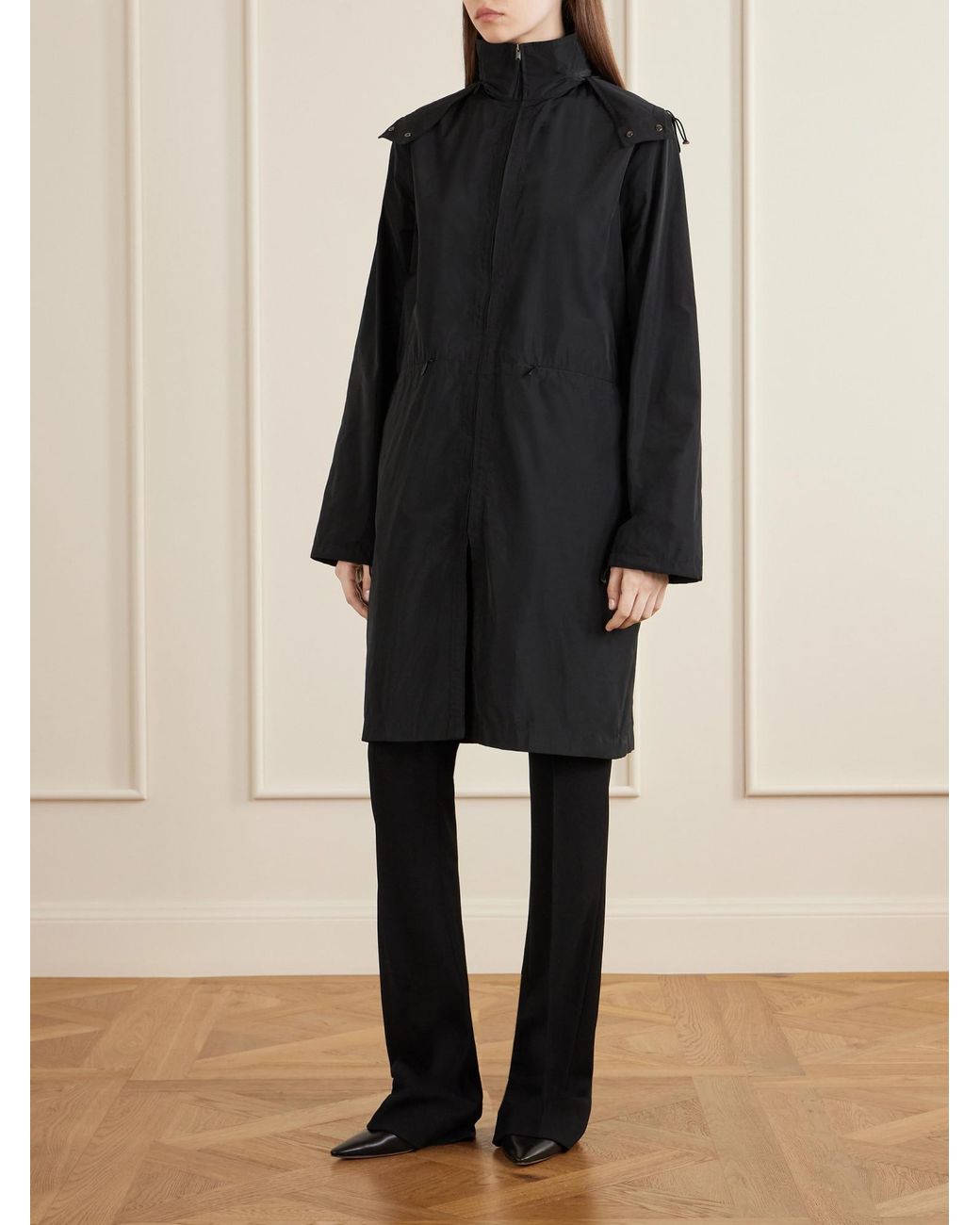 The Row Black Fabien Tailored Pants