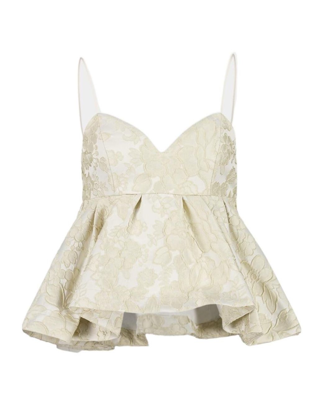 LaDoubleJ Natural La Doublej Satine Top