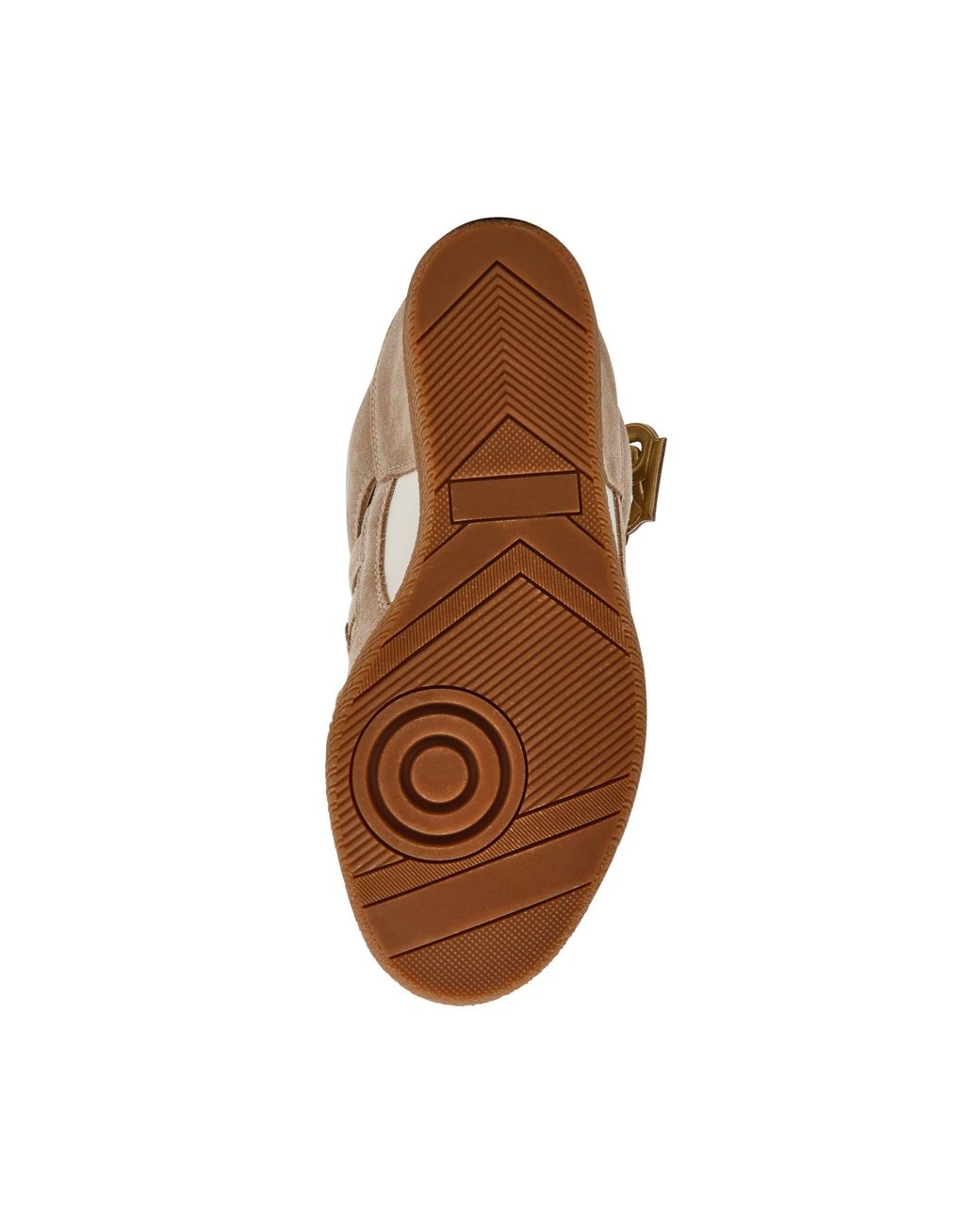Steve Madden Brown Mavis Suede Wedge Trainers