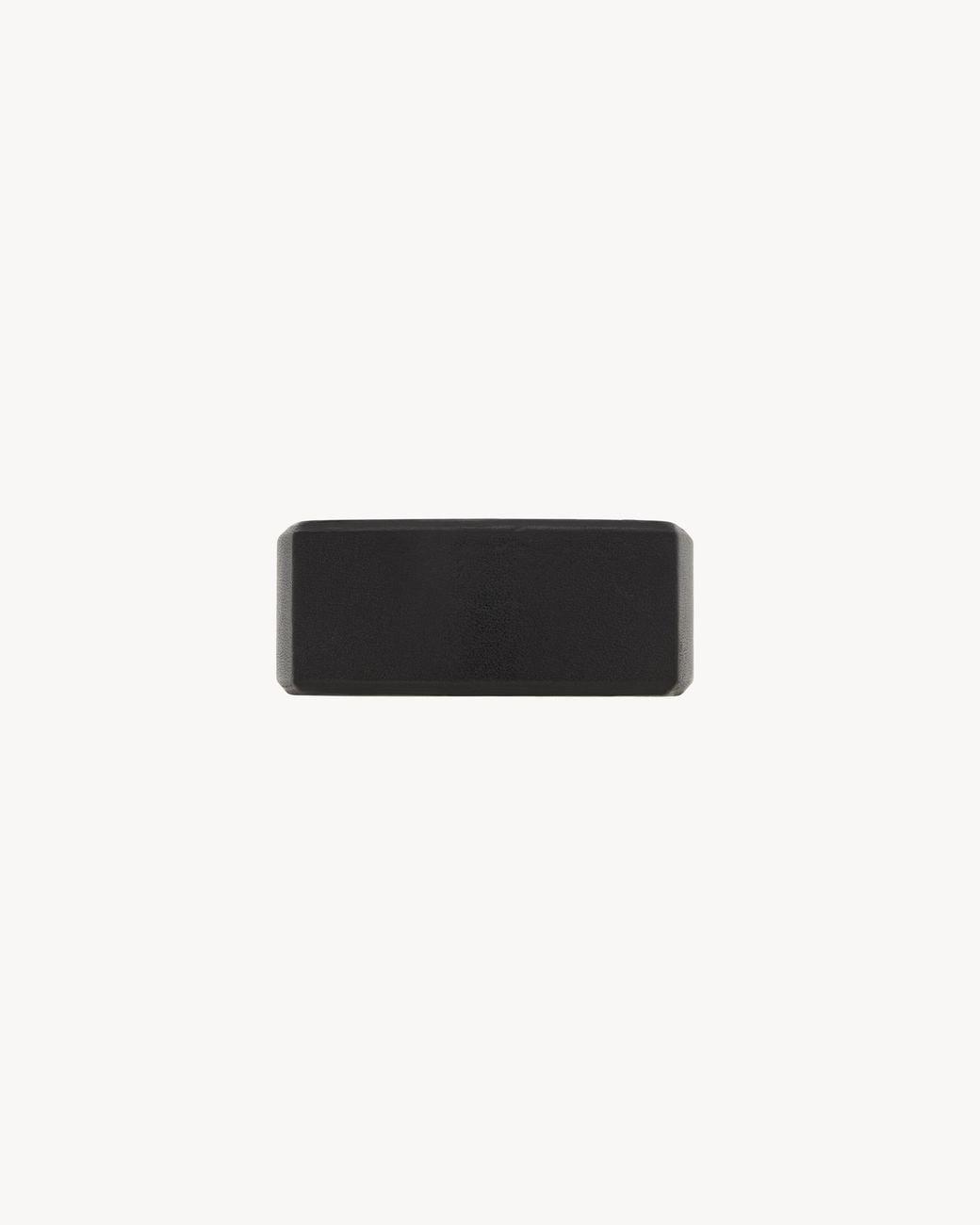 Saint Laurent Black Geometric Open Bracelet
