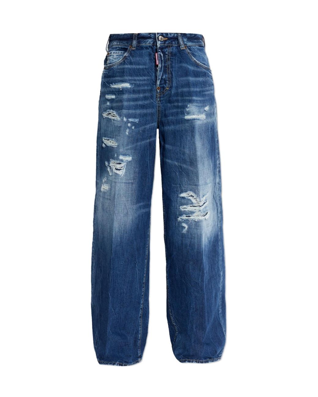 DSquared² Blue Loose-Fit Jeans