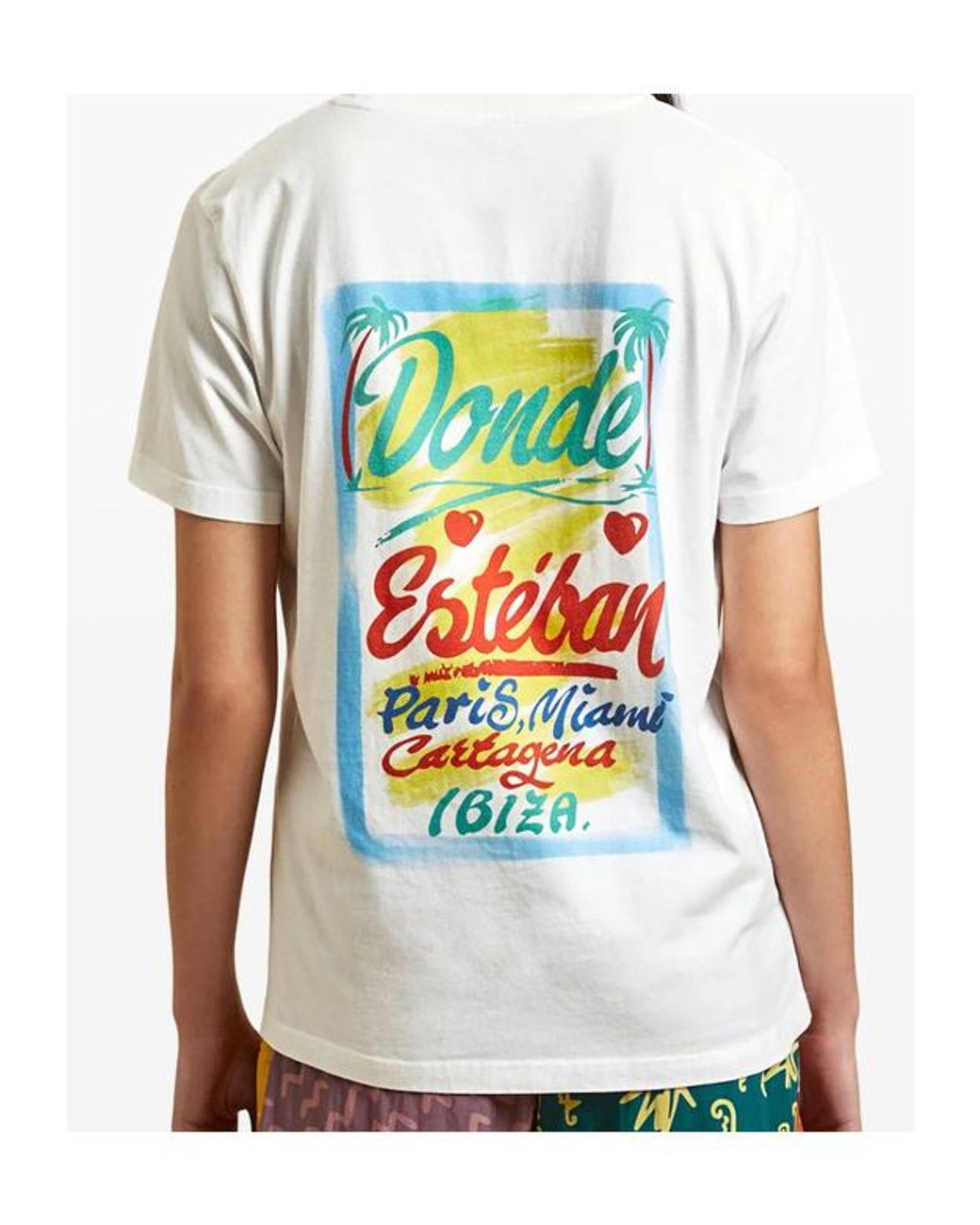 Donde Esteban White Basurto T-Shirt