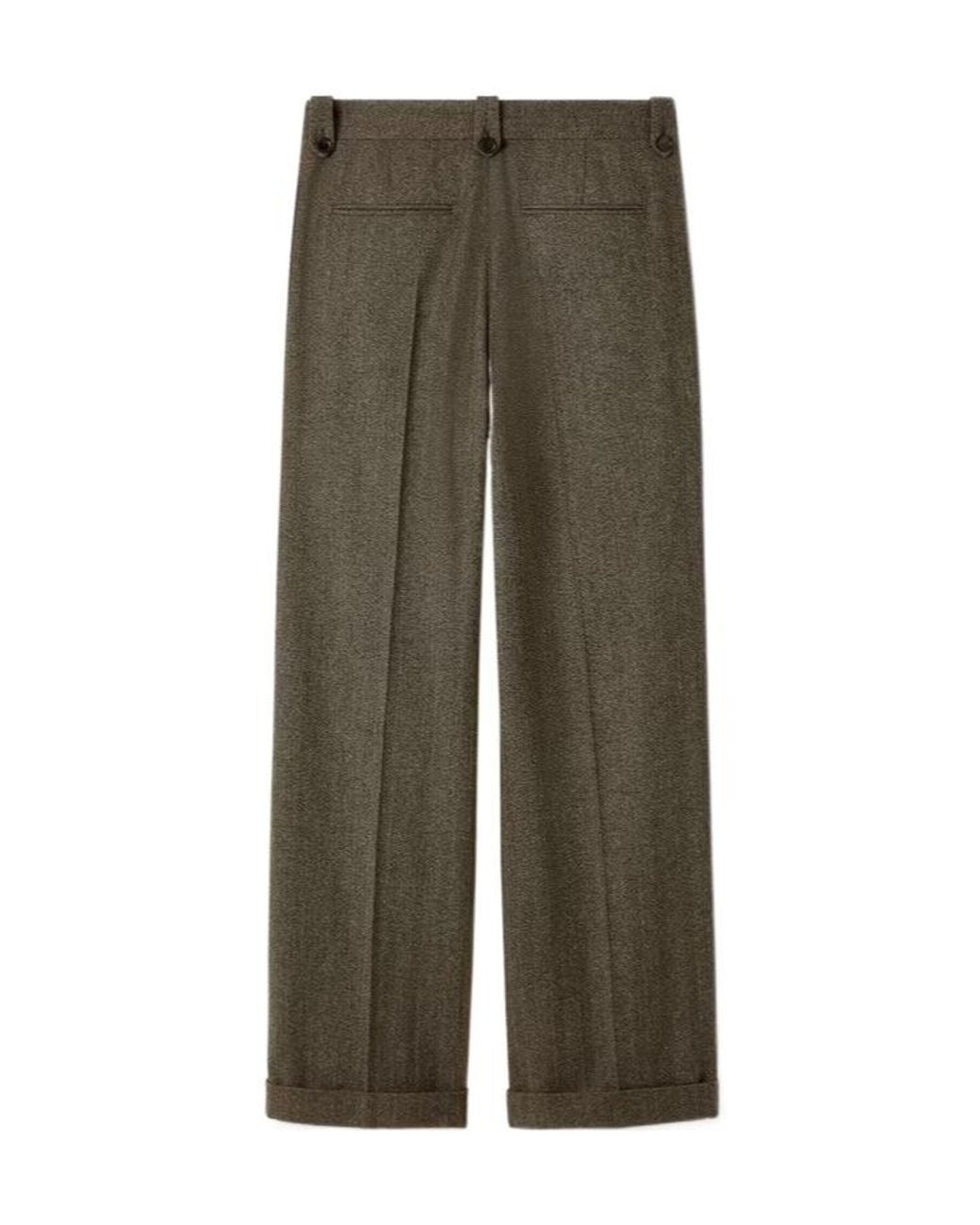 Loro Piana Green Helmond Trousers for men