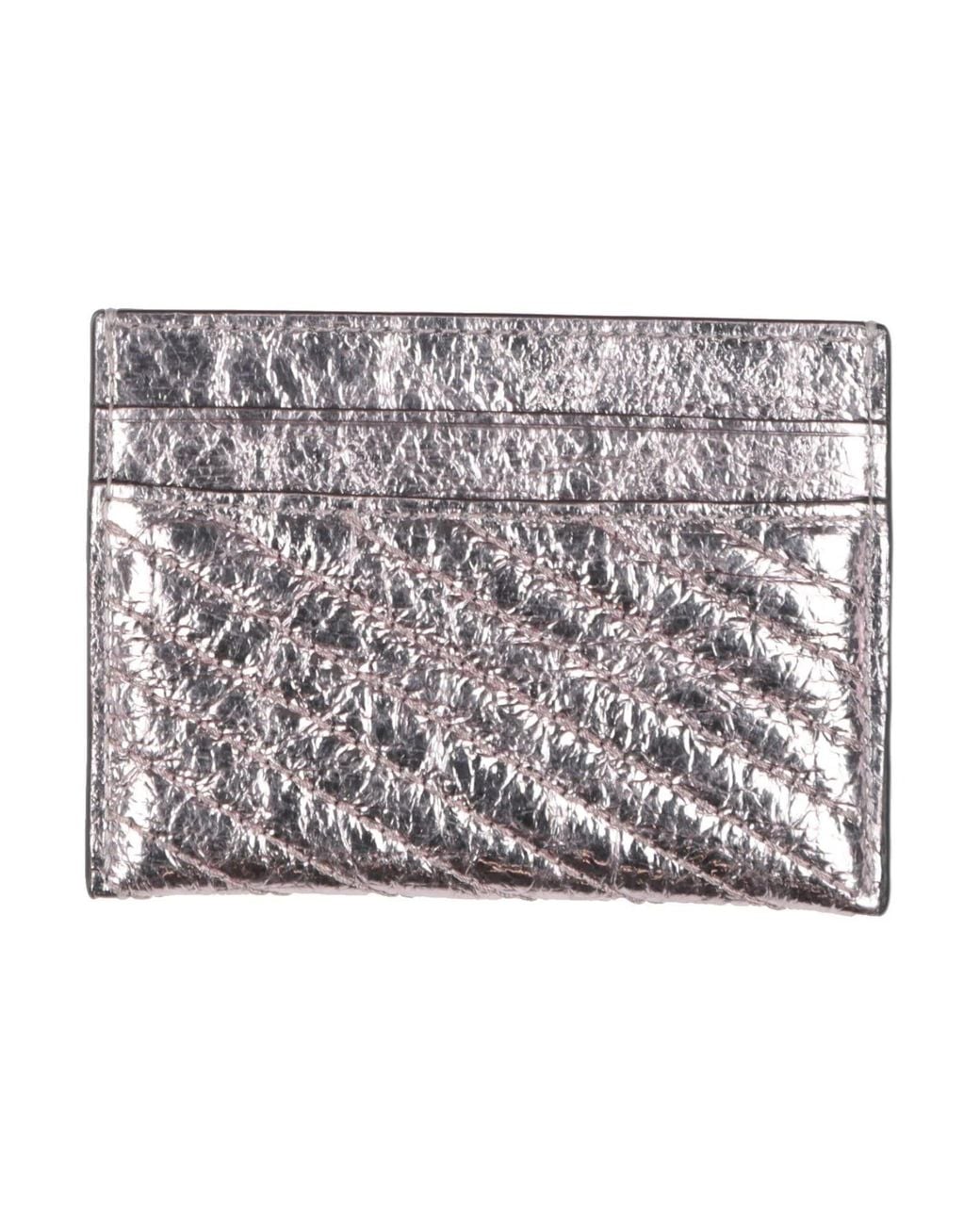 Tory Burch White Leather Cardholders