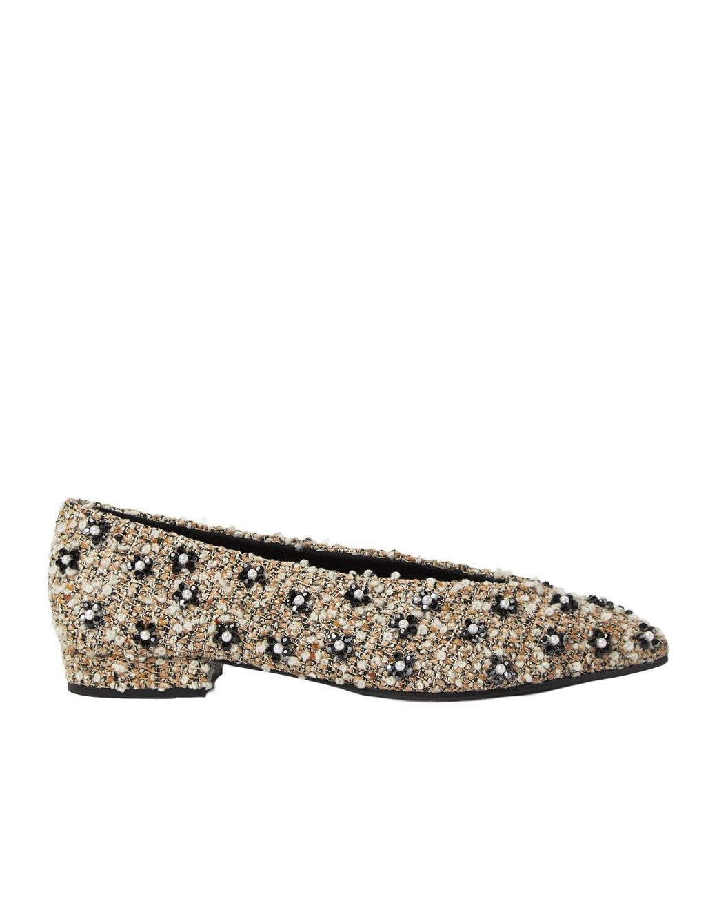 Loro Piana Multicolor Rebecca Ballet Flats