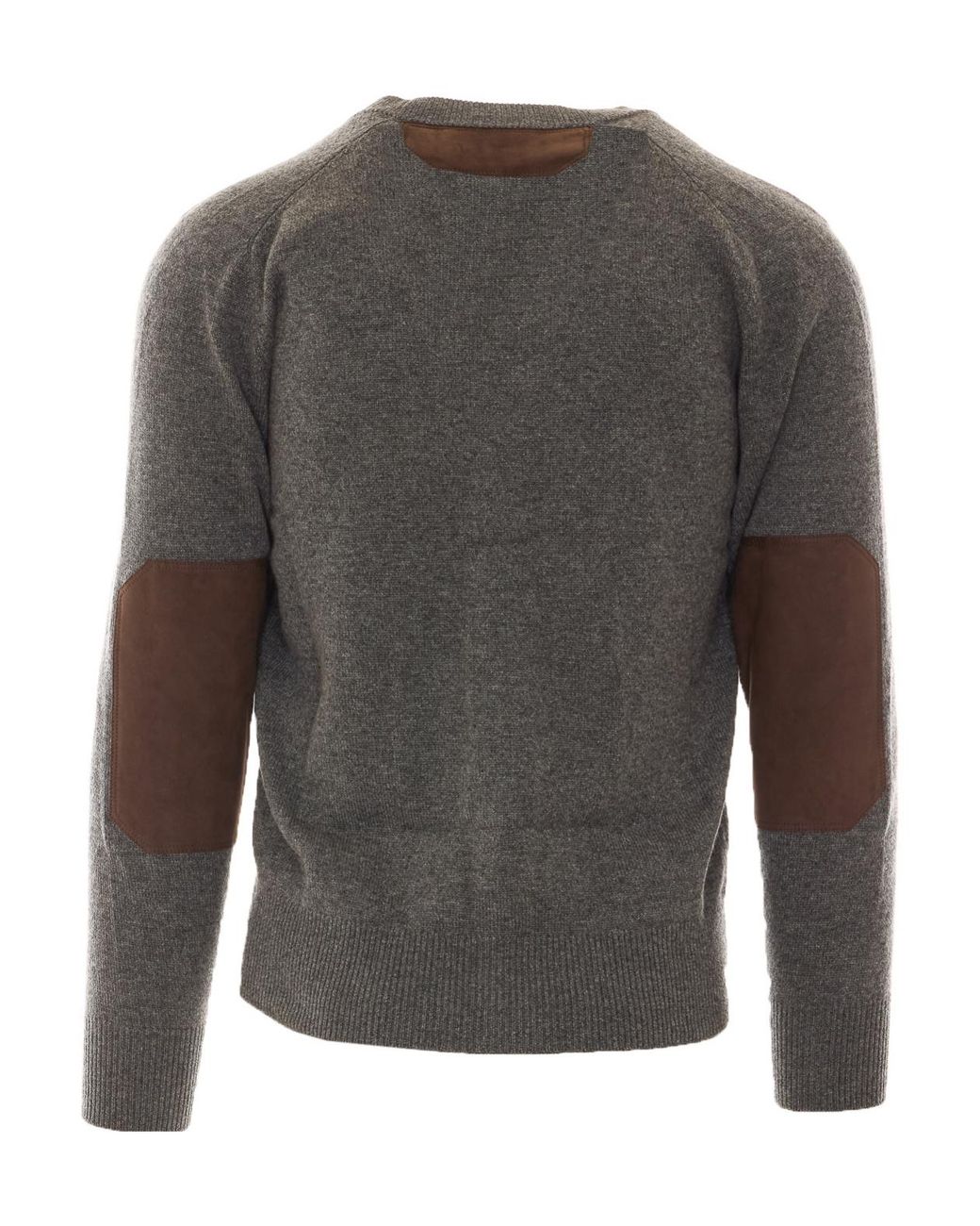 Brunello Cucinelli Gray Buttoned V-Neck Cardigan for men