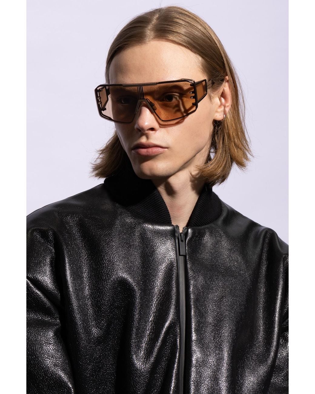 Balmain Natural Le Masque Shield-Frame Sunglasses for men