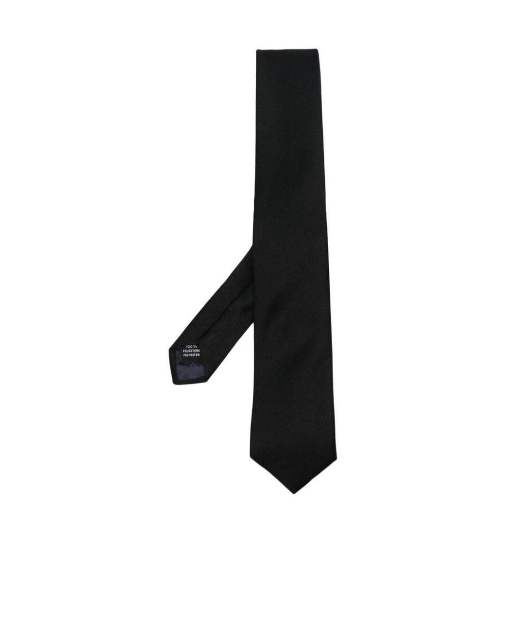 Tagliatore Black Pointed Tie for men