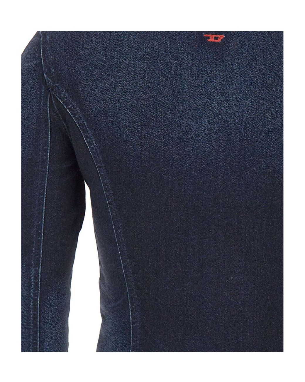 DIESEL Blue De Gary D Cropped Slim Jacket