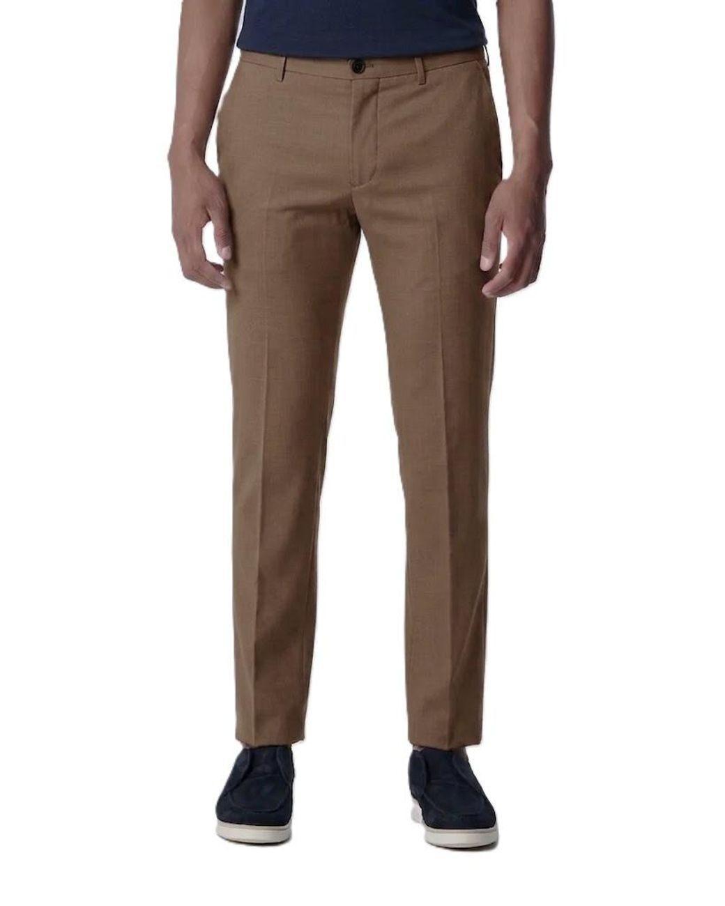 Incotex Brown Casual Trousers With Belt Loops for men