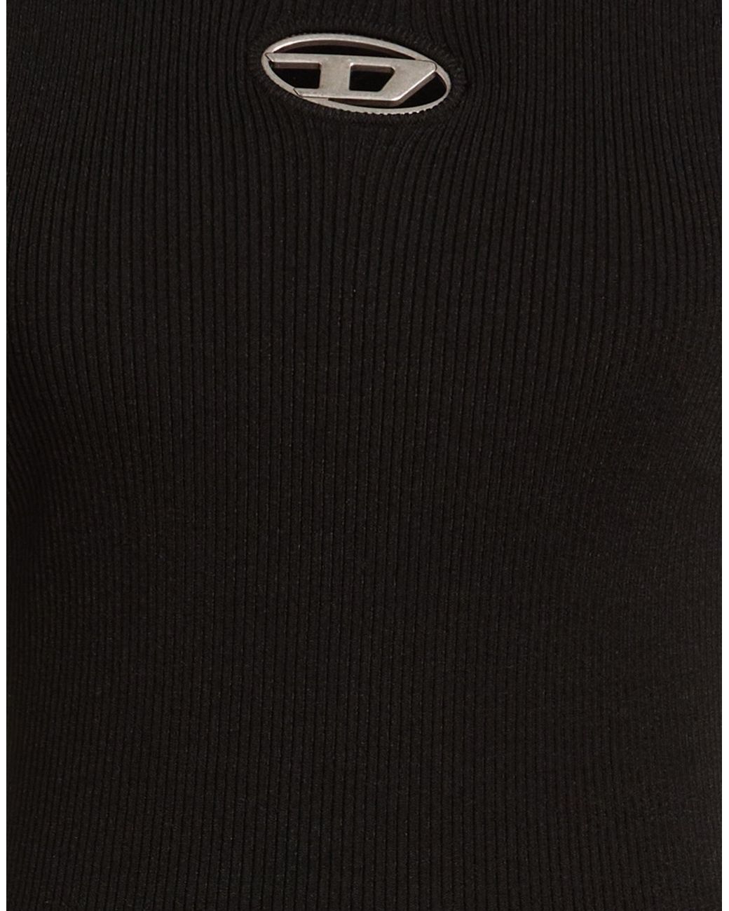 DIESEL Black Fitted Dress