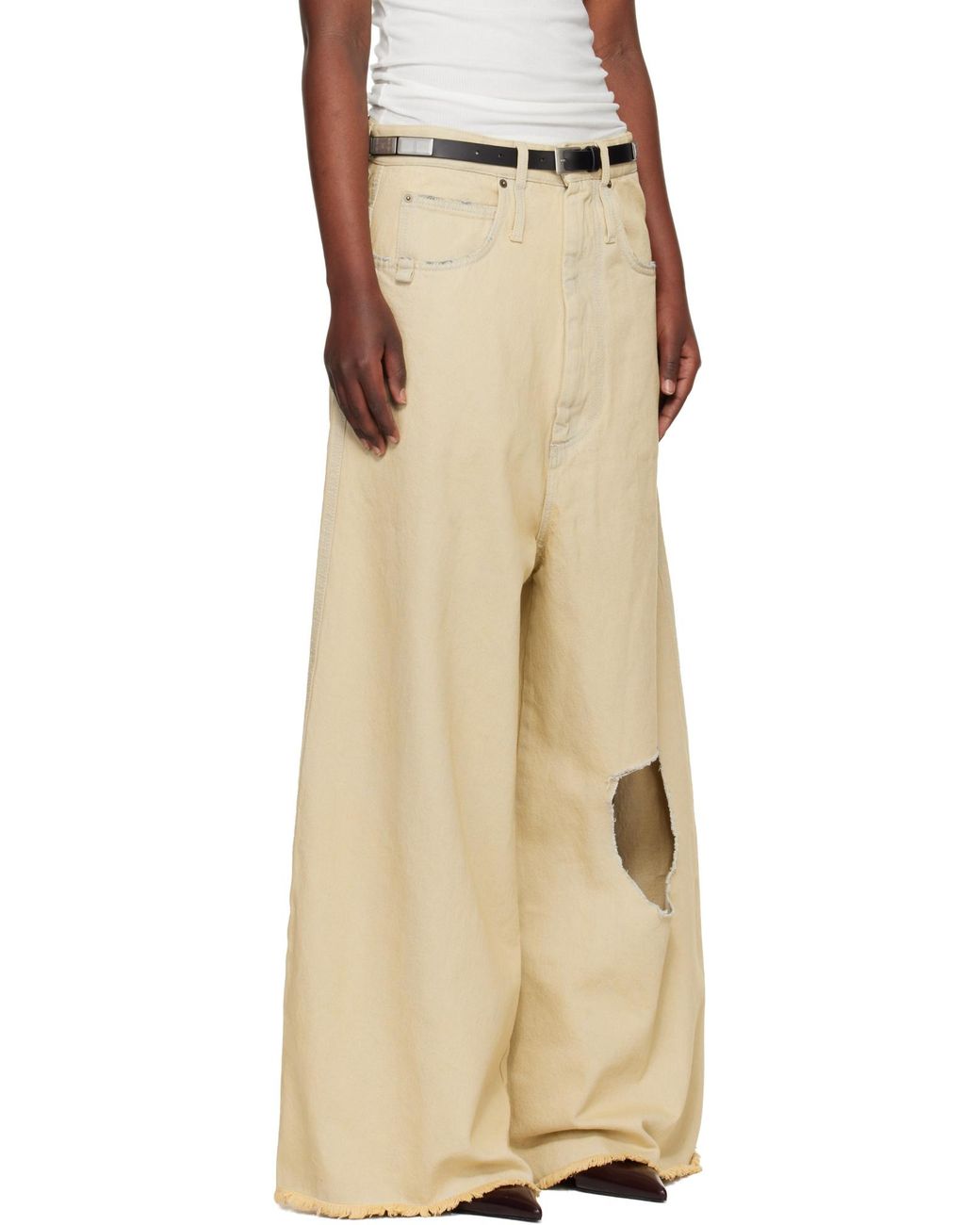 Lu'u Dan Natural Dumpster Jeans for men