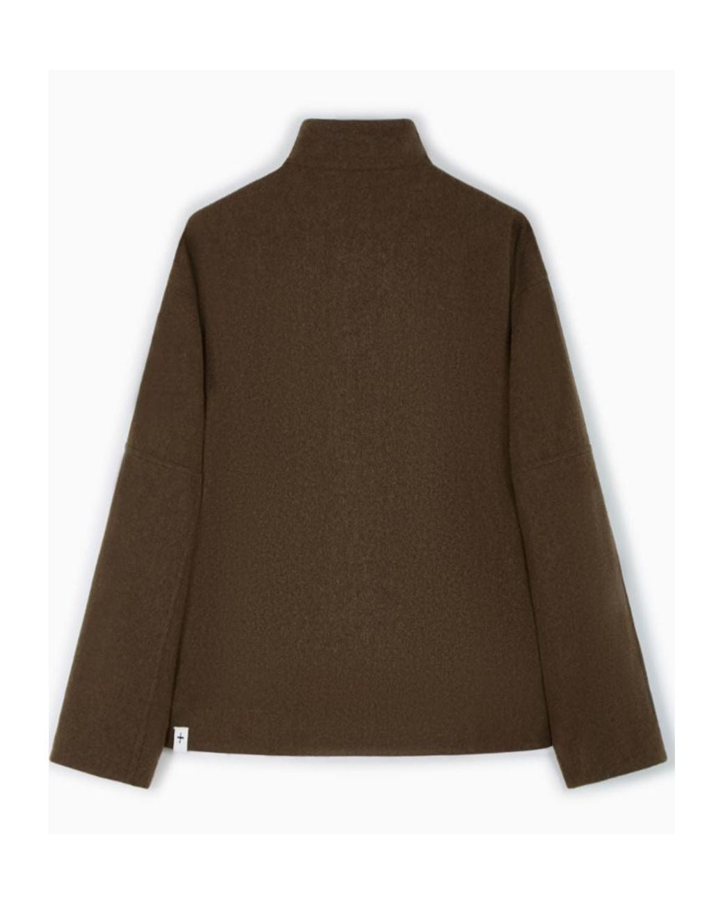 Jil Sander Brown Felted Jacket for men