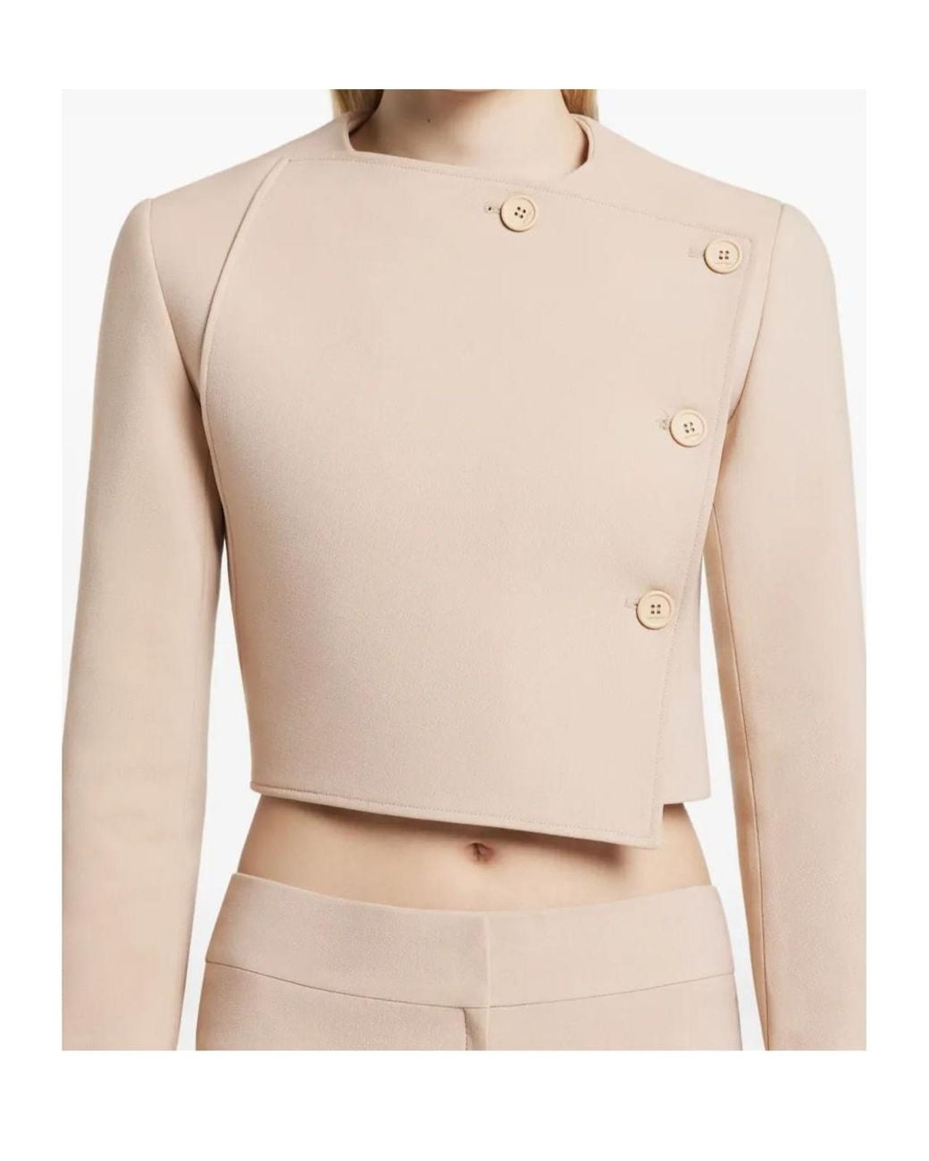 Courreges White Button Jacket