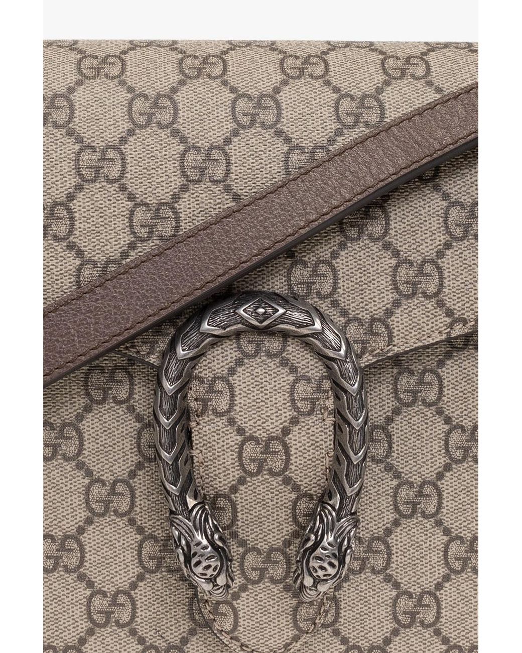 Gucci Gray Dionysus Gg Shoulder Bag for men