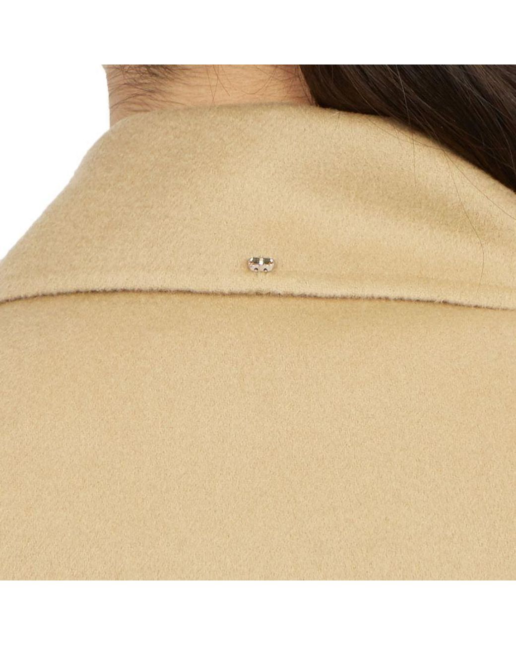 Sportmax Natural Long-Sleeved Casual Jacket
