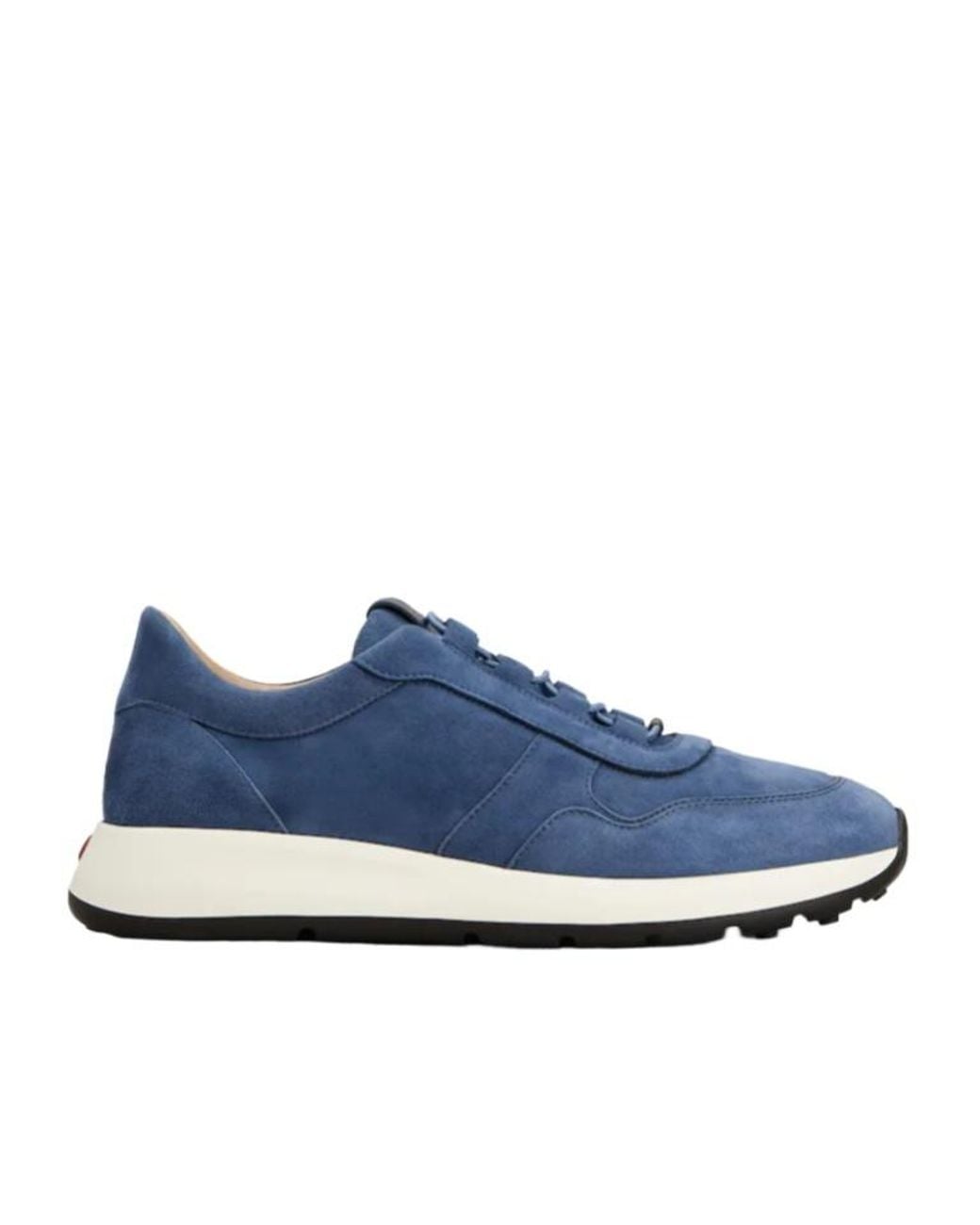 Tod's Blue Dot Suede Lace-Up Sneakers for men