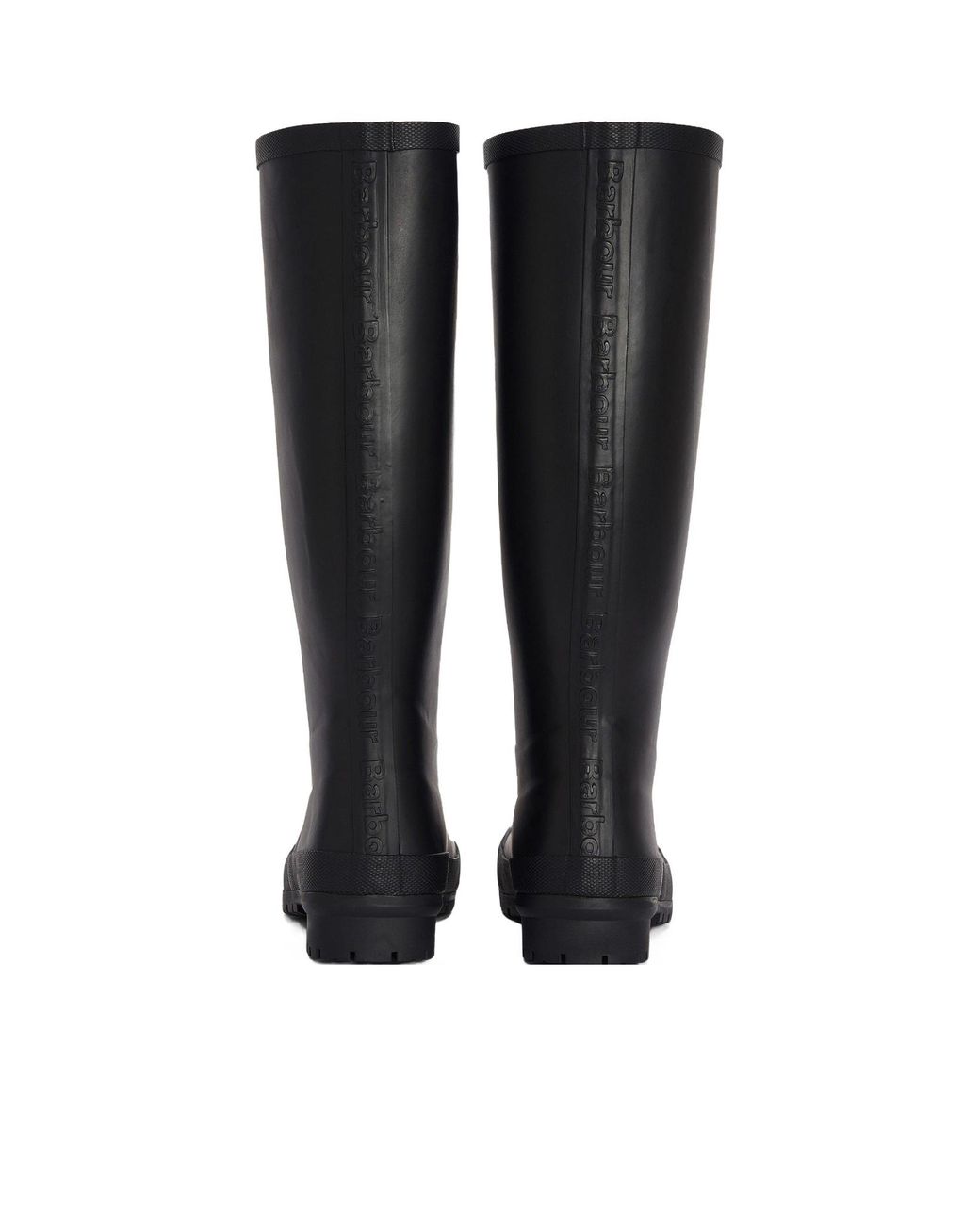 Barbour Black Abbey Wellington Boots