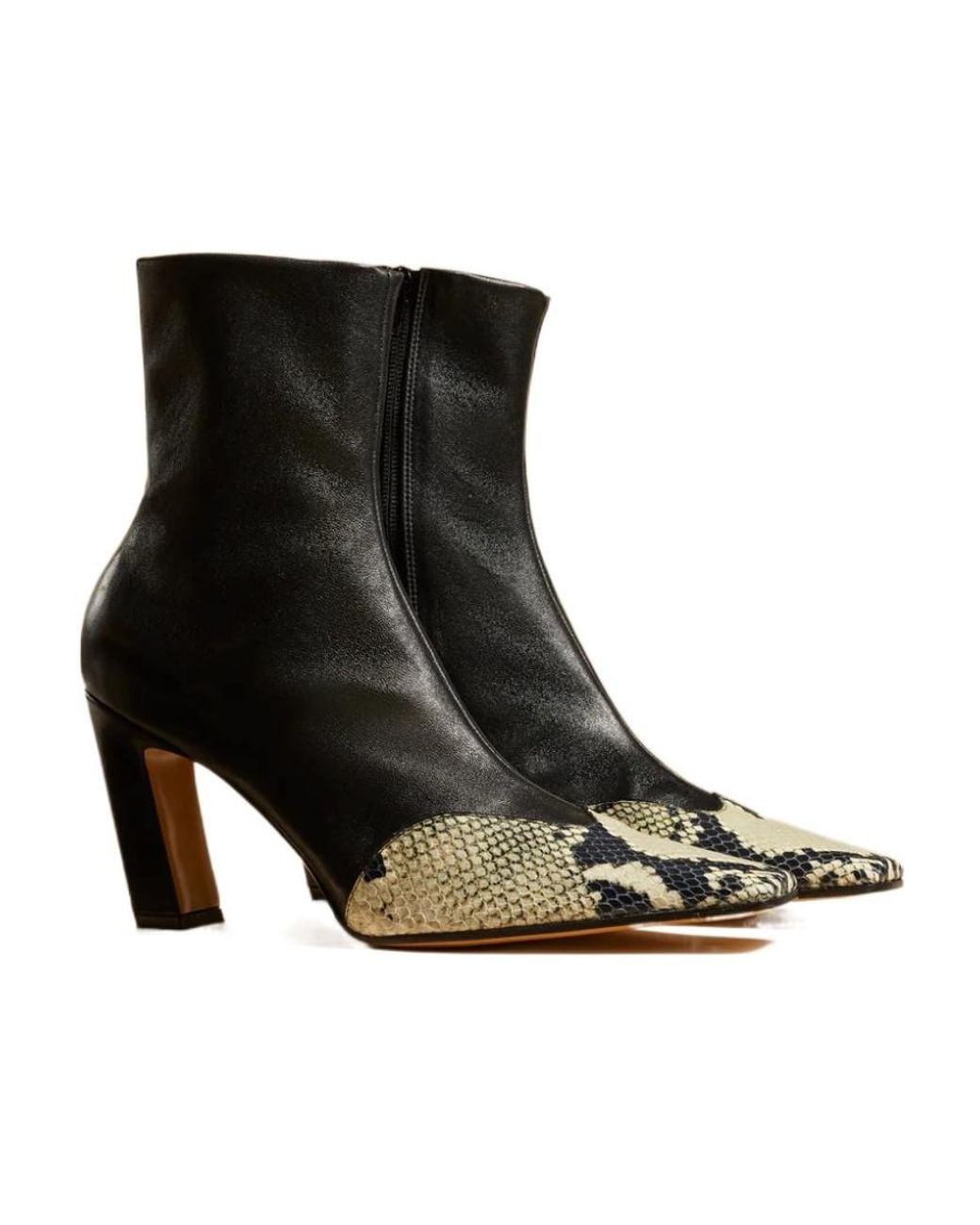 Khaite Black Nevada Stretch High Boots