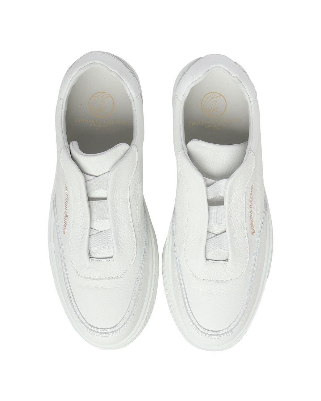Giuliano Galiano White Victory Sneakers for men