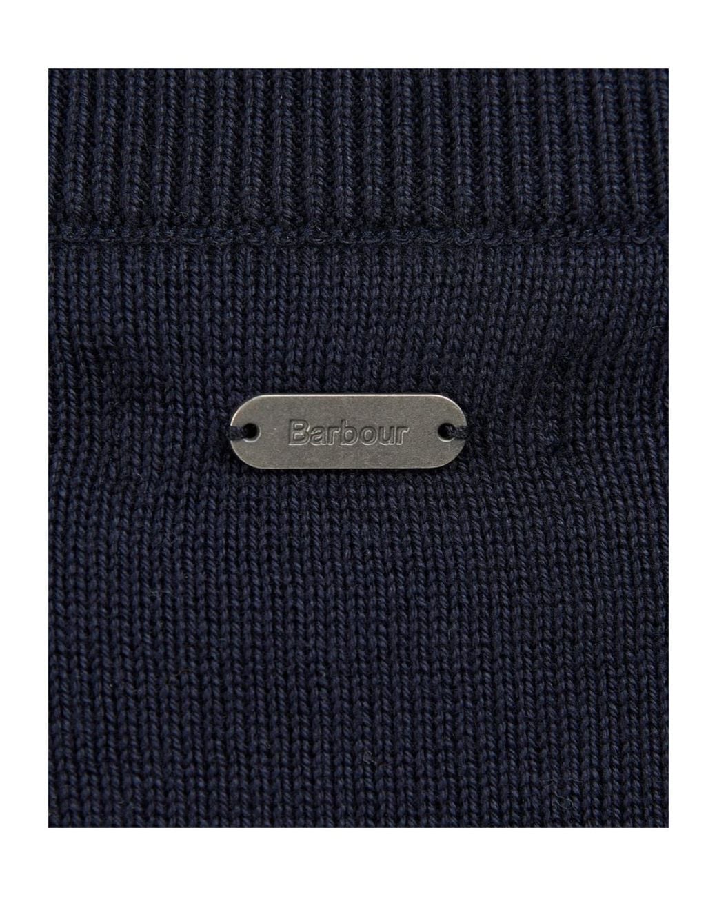 Barbour Blue Hampton Knit Sweater