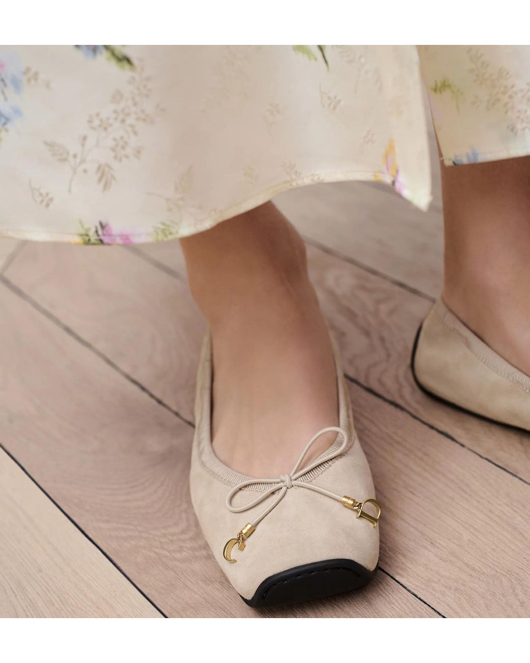 Dior Natural Cœur Ballet Flat