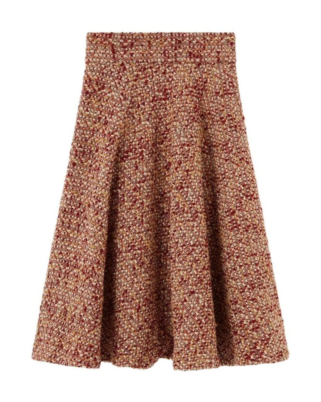 Loro Piana Brown Amely Skirt