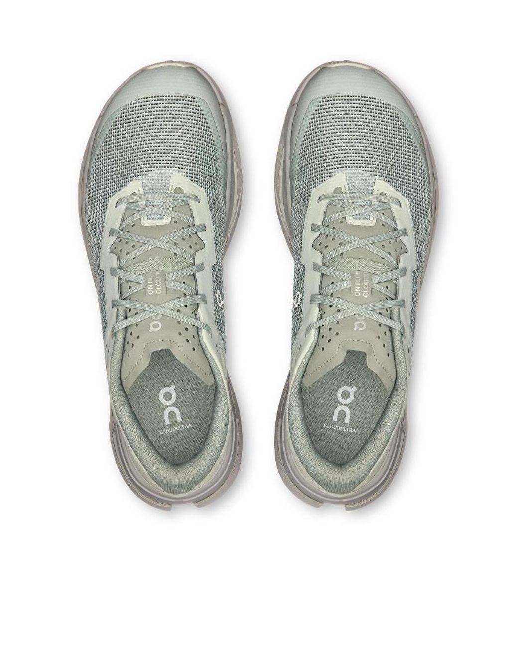 On Shoes Gray Cloudultra 3 Lace-Up Sneakers for men