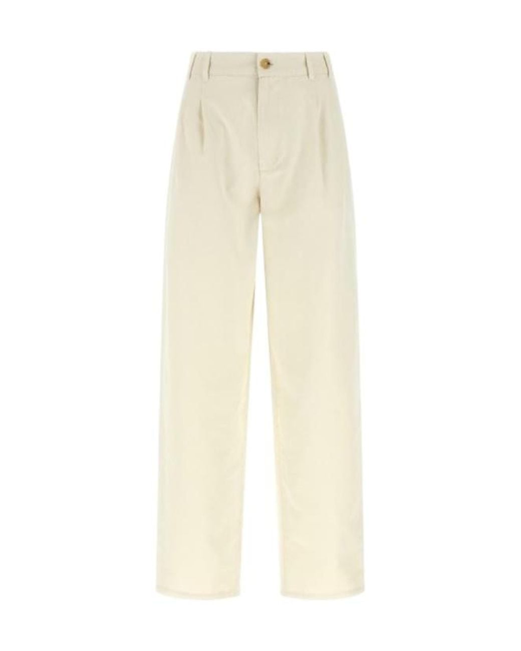 A.P.C. Natural Willow Straight-Leg Pants