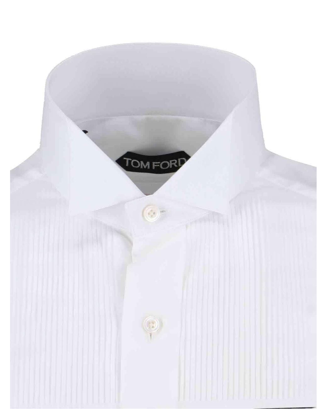 Tom Ford White Long Sleeve Shirt for men