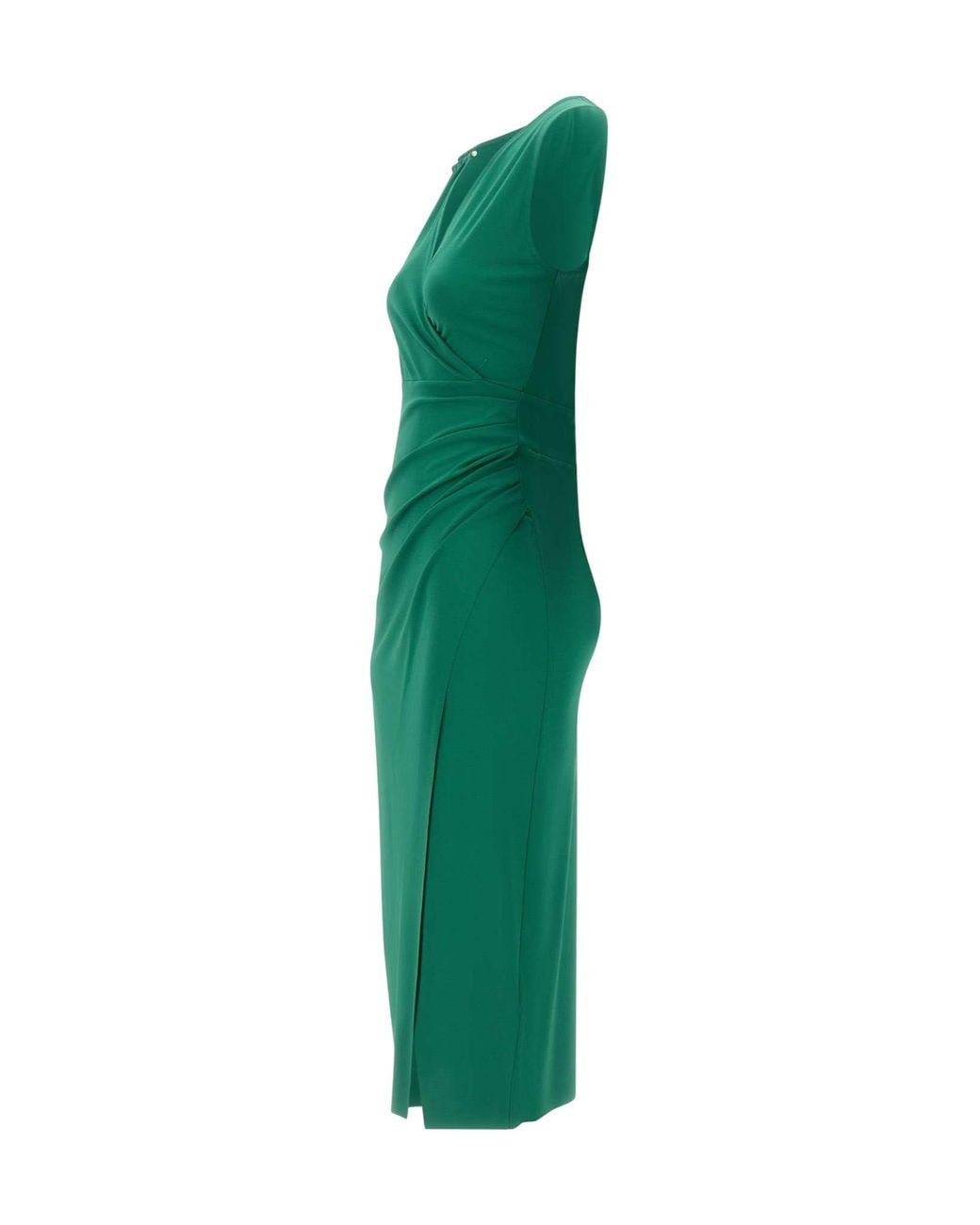 Kaos Green Sleeveless Dress
