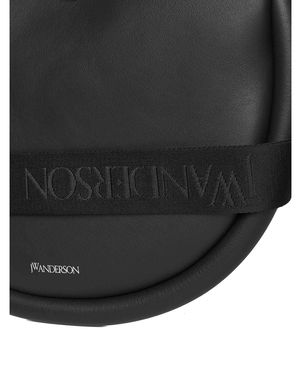 J.W. Anderson Black Zipped Shoulder Bag