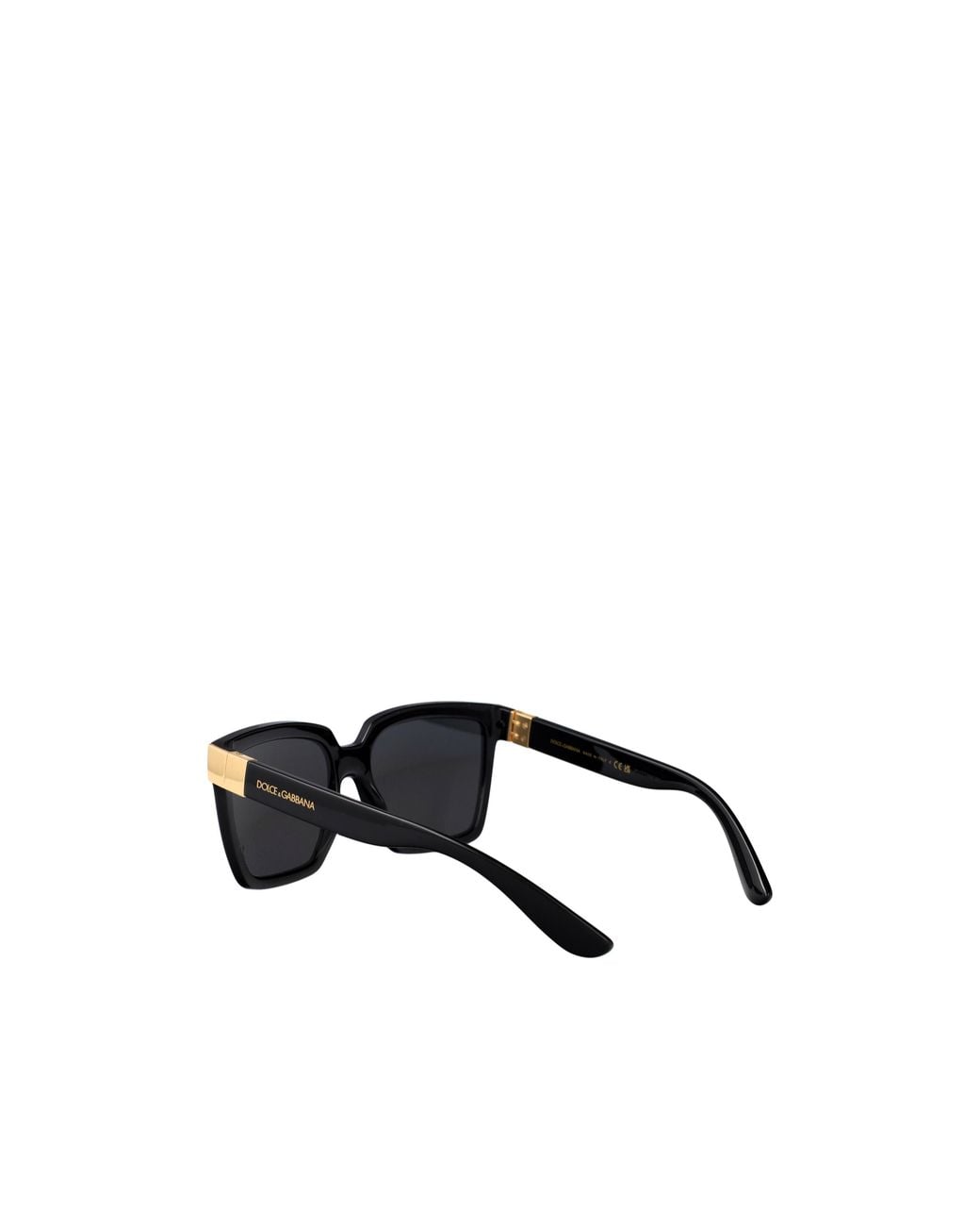 Dolce & Gabbana Black Eyewear Square Frame Sunglasses