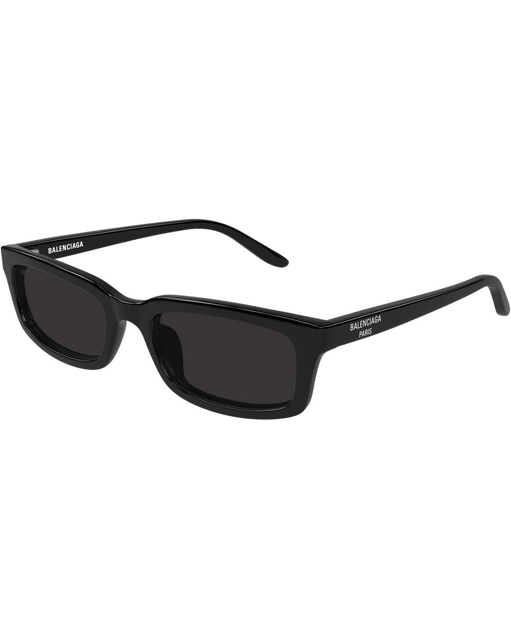Balenciaga White Eyewear Rectangular Frame Sunglasses for men