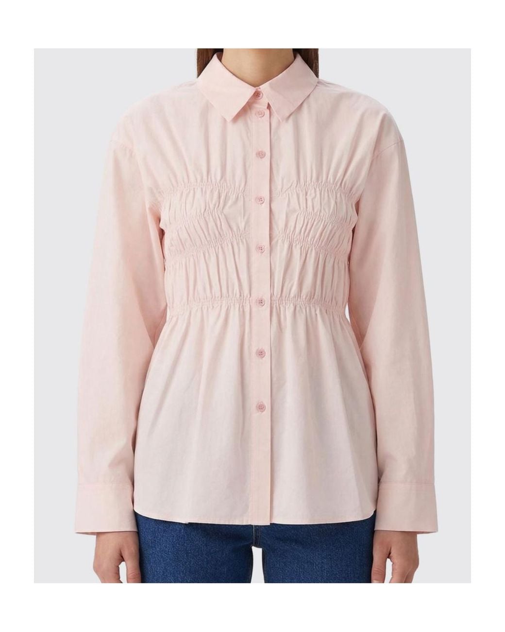 CECILIE BAHNSEN Pink Braxton Shirt