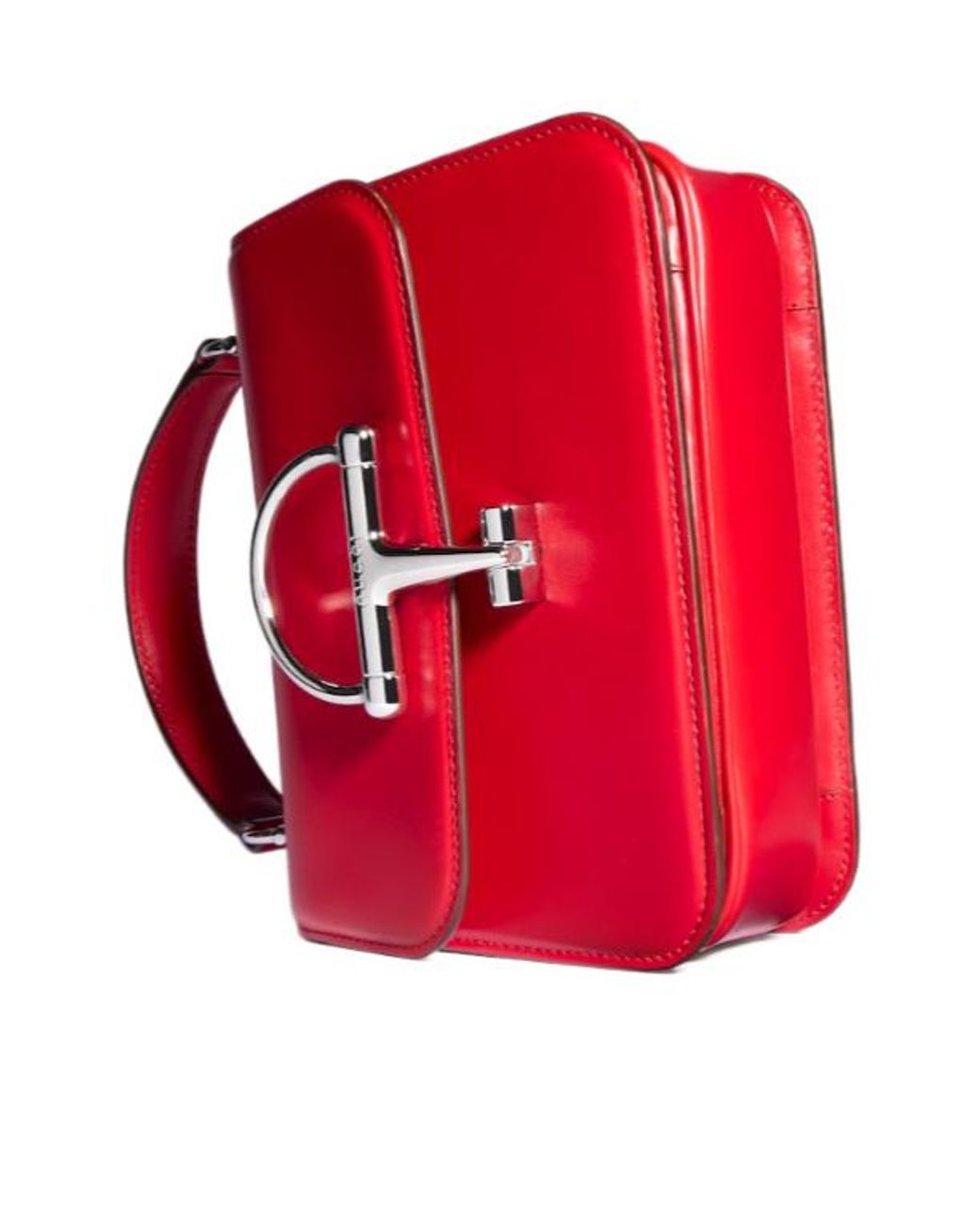 Gucci Red Siena Small Top Handle Bag